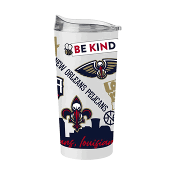 New Orleans Pelicans 20oz Native Powder Coat Tumbler