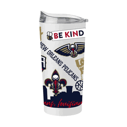 New Orleans Pelicans 20oz Native Powder Coat Tumbler