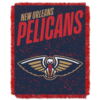 NBA New Orleans Pelicans Headliner Jacquard Throw