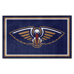 New Orleans Pelicans 4ft. x 6ft. Plush Area Rug