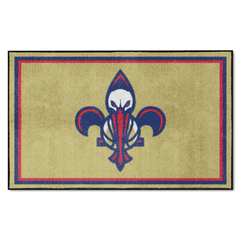 New Orleans Pelicans 4ft. x 6ft. Plush Area Rug
