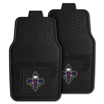 New Orleans Pelicans Heavy Duty Car Mat Set - 2 Pieces