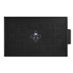 New Orleans Pelicans Heavy Duty Vinyl Medallion Door Mat - 19.5in. x 31in.