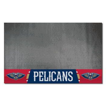 New Orleans Pelicans Vinyl Grill Mat - 26in. x 42in.