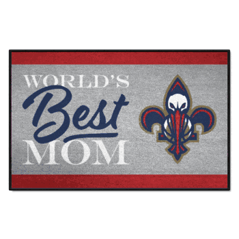 New Orleans Pelicans World's Best Mom Starter Mat Accent Rug - 19in. x 30in.
