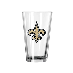New Orleans Saints 16oz Logo Pint Glass