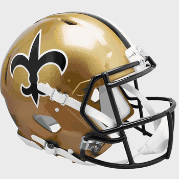 New Orleans Saints 1976 to 1999  Authentic Speed Full Size Throwback Football Helmet