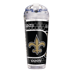New Orleans Saints 24 Oz. Acrylic Tumbler w/ Straw