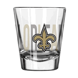 New Orleans Saints 2oz Overtime Shot Glass