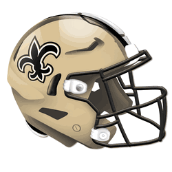 New Orleans Saints Authentic Helmet Cutout 24"