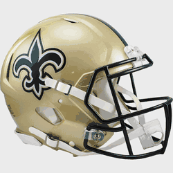 New Orleans Saints  Authentic Speed Full Size Football Helmet