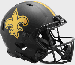 New Orleans Saints  Authentic Speed Full Size Football Helmet ECLIPSE