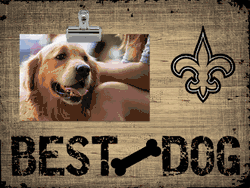 New Orleans Saints Best Dog Clip Frame
