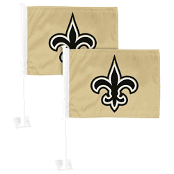 New Orleans Saints Car Flag Large 1pc 11" x 14"