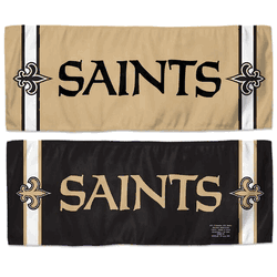 New Orleans Saints Cooling Towel 12x30
