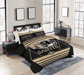 New Orleans Saints Crosser Bedding Comforter Set F/Q