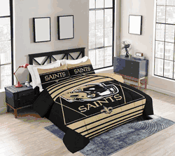 New Orleans Saints Crosser Bedding Comforter Set F/Q