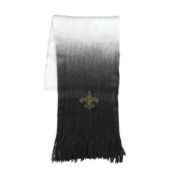 New Orleans Saints Dip Dye Scarf Black