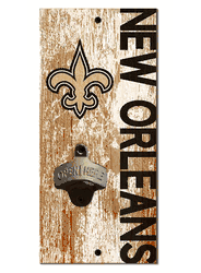 New Orleans Saints Distressed Bottle Opener