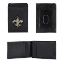 New Orleans Saints  Embroidered Front Pocket Wallet - Slim/Light Weight