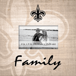 New Orleans Saints Family Picture Frame
