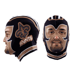 New Orleans Saints Fan Mask