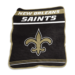 New Orleans Saints Gameday Raschel Throw