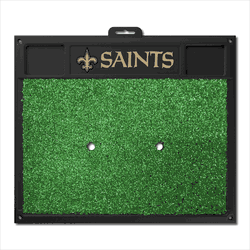 New Orleans Saints Golf Hitting Mat