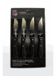New Orleans Saints Knife Set - Steak - 4 Pack