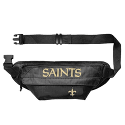 New Orleans Saints Large Fanny Pack BLCK