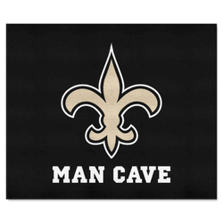 New Orleans Saints Man Cave Tailgater Rug - 5ft. x 6ft.