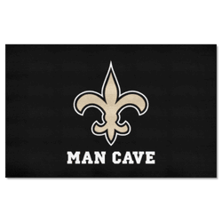 New Orleans Saints Man Cave Ulti-Mat Rug - 5ft. x 8ft.