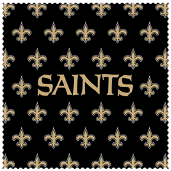 New Orleans Saints Microfiber Cleaning Cloth