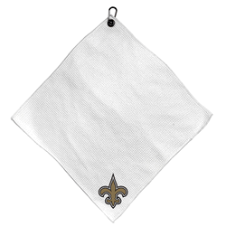 New Orleans Saints Microfiber Small Towel - 15" x 15" (White)