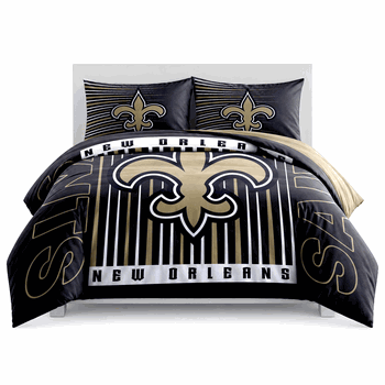 New Orleans Saints Momentum Bedding Comforter Set F/Q