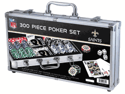 New Orleans Saints NFL 300pc Poker Set