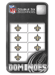 New Orleans Saints NFL Dominoes