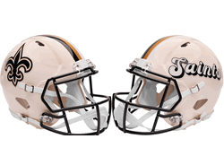 New Orleans Saints NFL Full Size Replica Speed Football Helmet RETRO
