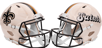 New Orleans Saints NFL Full Size Replica Speed Football Helmet RETRO