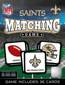 New Orleans Saints NFL Matching Game