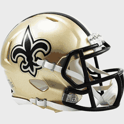 New Orleans Saints NFL Mini Speed Football Helmet