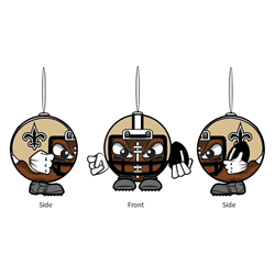New Orleans Saints Ornament Ball Head