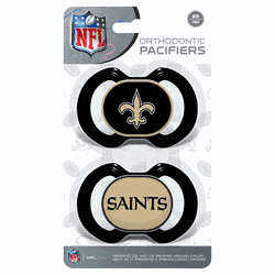 New Orleans Saints Pacifier 2-Pack