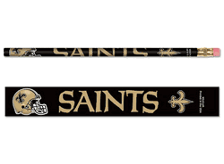 New Orleans Saints Pencil 6 Pack