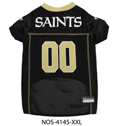 New Orleans Saints Pet Mesh Jersey 2X-Large