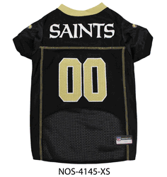 New Orleans Saints Pet Mesh Jersey X-Small