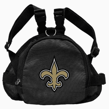New Orleans Saints Pet Mini Backpack BLCK S