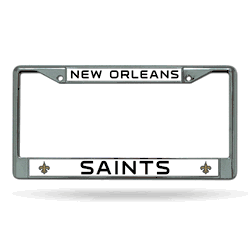 New Orleans Saints Chrome Frame