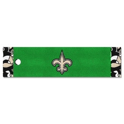 New Orleans Saints Putting Green Mat - 1.5ft. x 6ft.