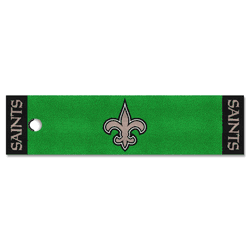 New Orleans Saints Putting Green Mat - 1.5ft. x 6ft.